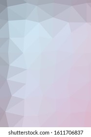 Abstract Trianglify gradient Generative Art background illustration