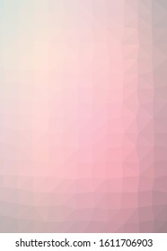 Abstract Trianglify gradient Generative Art background illustration