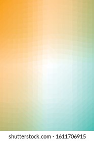 Abstract Trianglify gradient Generative Art background illustration