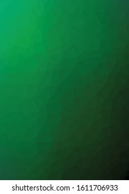 Abstract Trianglify gradient Generative Art background illustration