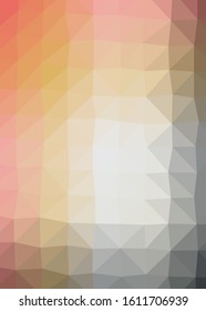 Abstract Trianglify gradient Generative Art background illustration