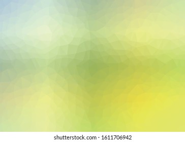 Abstract Trianglify gradient Generative Art background illustration