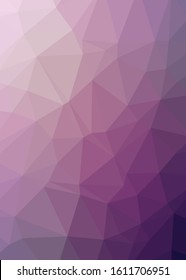 Abstract Trianglify gradient Generative Art background illustration