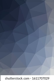 Abstract Trianglify gradient Generative Art background illustration