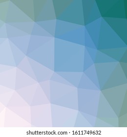 Abstract Trianglify gradient Generative Art background illustration