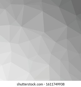 Abstract Trianglify gradient Generative Art background illustration