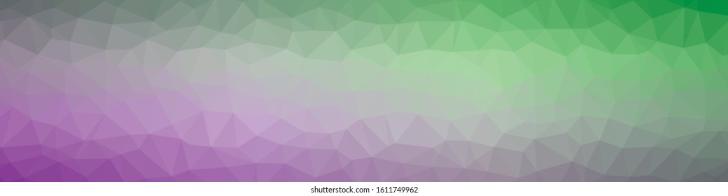 Abstract Trianglify gradient Generative Art background illustration