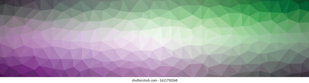 Abstract Trianglify gradient Generative Art background illustration