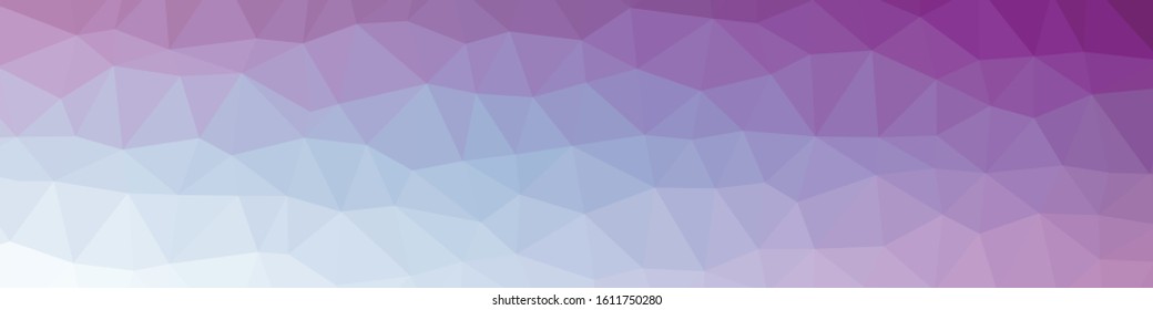 Abstract Trianglify gradient Generative Art background illustration