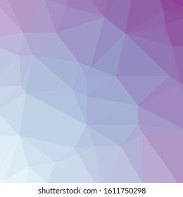 Abstract Trianglify gradient Generative Art background illustration