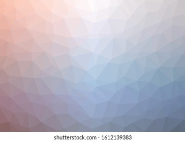 Abstract Trianglify gradient Generative Art background illustration