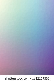 Abstract Trianglify gradient Generative Art background illustration