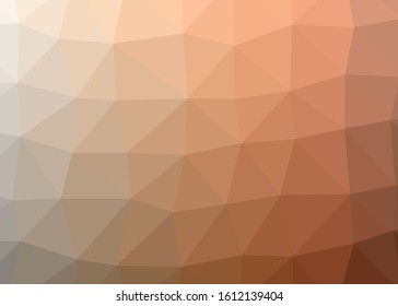 Abstract Trianglify gradient Generative Art background illustration