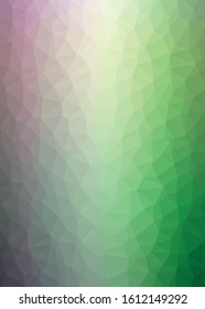 Abstract Trianglify gradient Generative Art background illustration