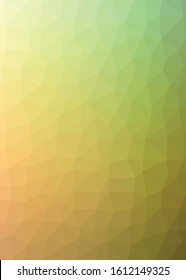 Abstract Trianglify gradient Generative Art background illustration