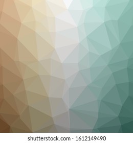 Abstract Trianglify gradient Generative Art background illustration