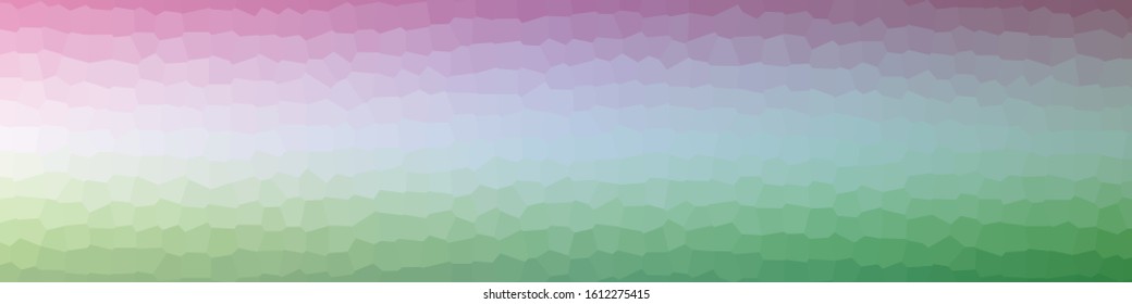 Abstract Trianglify gradient Generative Art background illustration