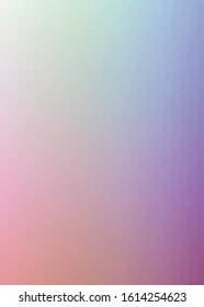 Abstract Trianglify gradient Generative Art background illustration