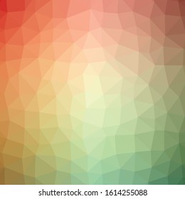 Abstract Trianglify gradient Generative Art background illustration