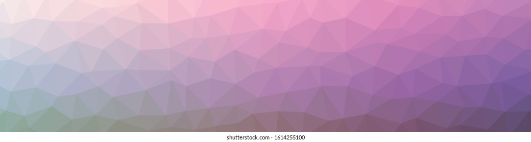 Abstract Trianglify gradient Generative Art background illustration