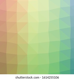 Abstract Trianglify gradient Generative Art background illustration