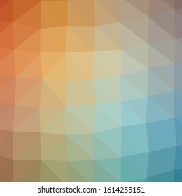 Abstract Trianglify gradient Generative Art background illustration