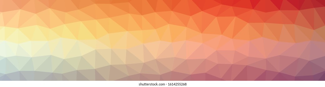 Abstract Trianglify gradient Generative Art background illustration