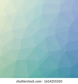 Abstract Trianglify gradient Generative Art background illustration