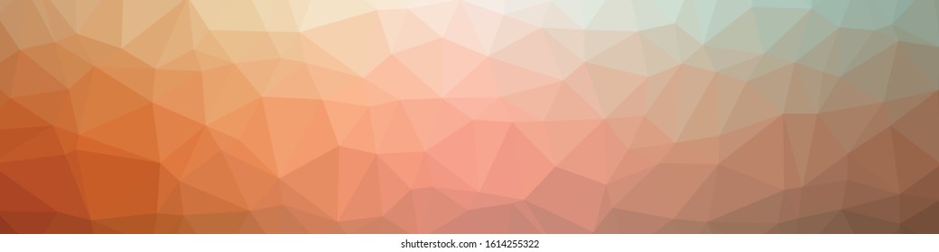 Abstract Trianglify gradient Generative Art background illustration