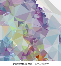 Abstract triangular background. Bright color, trendy style.