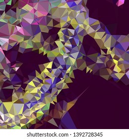 Abstract triangular background. Bright color, trendy style.