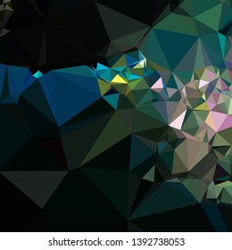 Abstract triangular background. Bright color, trendy style.