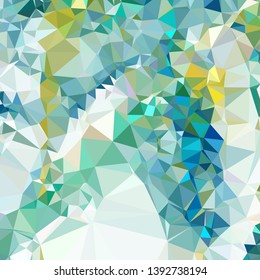 Abstract triangular background. Bright color, trendy style.