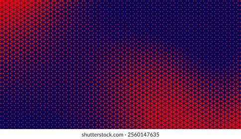 Abstract triangular background. Color geometric pattern. Grunge background as design element. Vector illustration.