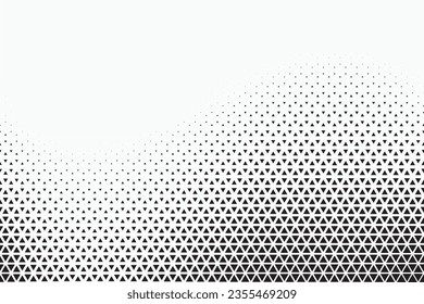 Abstract triangular background. Geometric pattern texture. Grunge background as design element. Vector illustration.