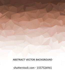 Abstract triangular background. Science background vector. Presentation Template