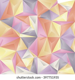 Abstract Triangular Background. Vector