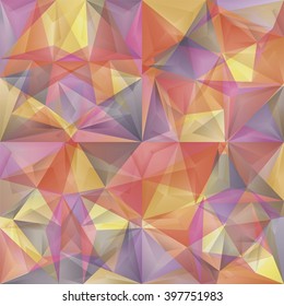 Abstract Triangular Background. vector design.