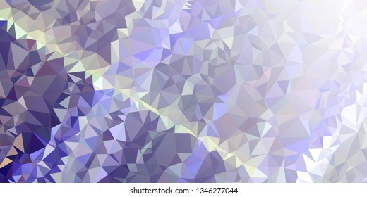 Abstract triangular background with white faded corner 