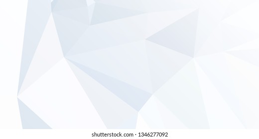 Abstract triangular background with white faded corner 