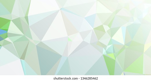 Abstract triangular background with white faded corner 