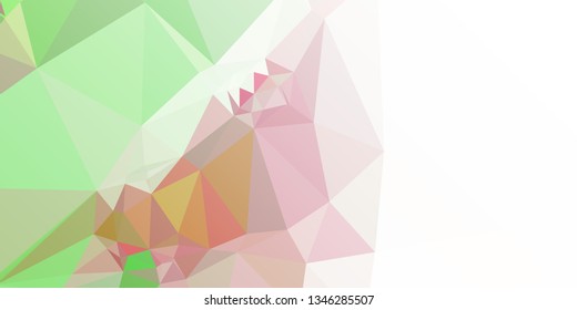 Abstract triangular background with white faded corner 