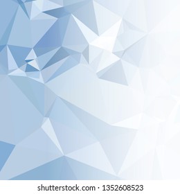Abstract triangular background with white faded side