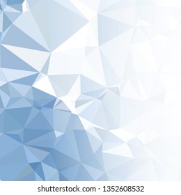 Abstract triangular background with white faded side