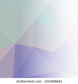Abstract triangular background with white faded side