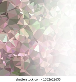 Abstract triangular background with white faded side