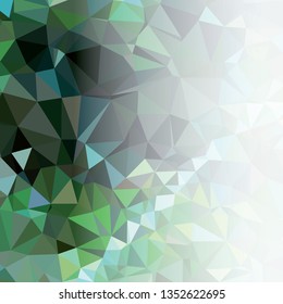 Abstract triangular background with white faded side