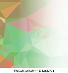 Abstract triangular background with white faded side
