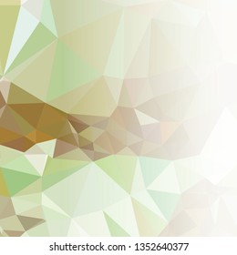 Abstract triangular background with white faded side