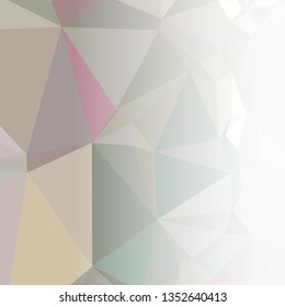Abstract triangular background with white faded side